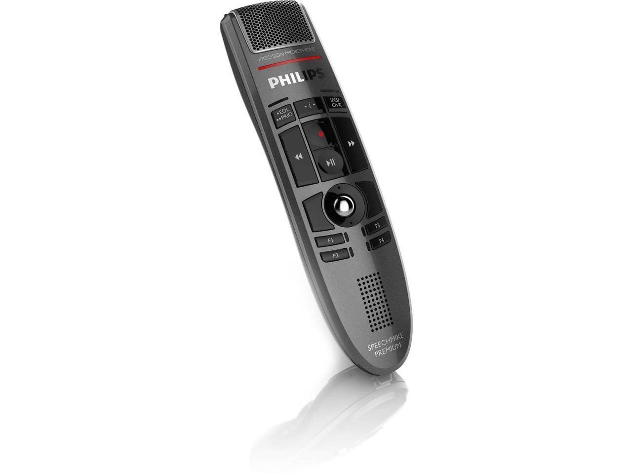 Philips - LFH3500 SpeechMike Premium USB Push Button Dictation Microphone