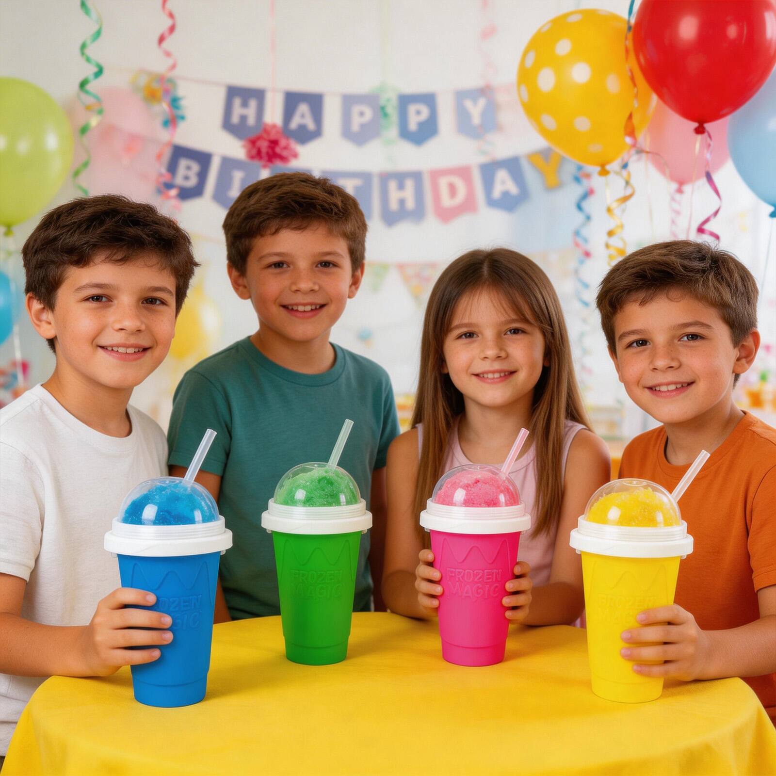 HAPPY BIRTHDAY  
FROZEN MAGIC