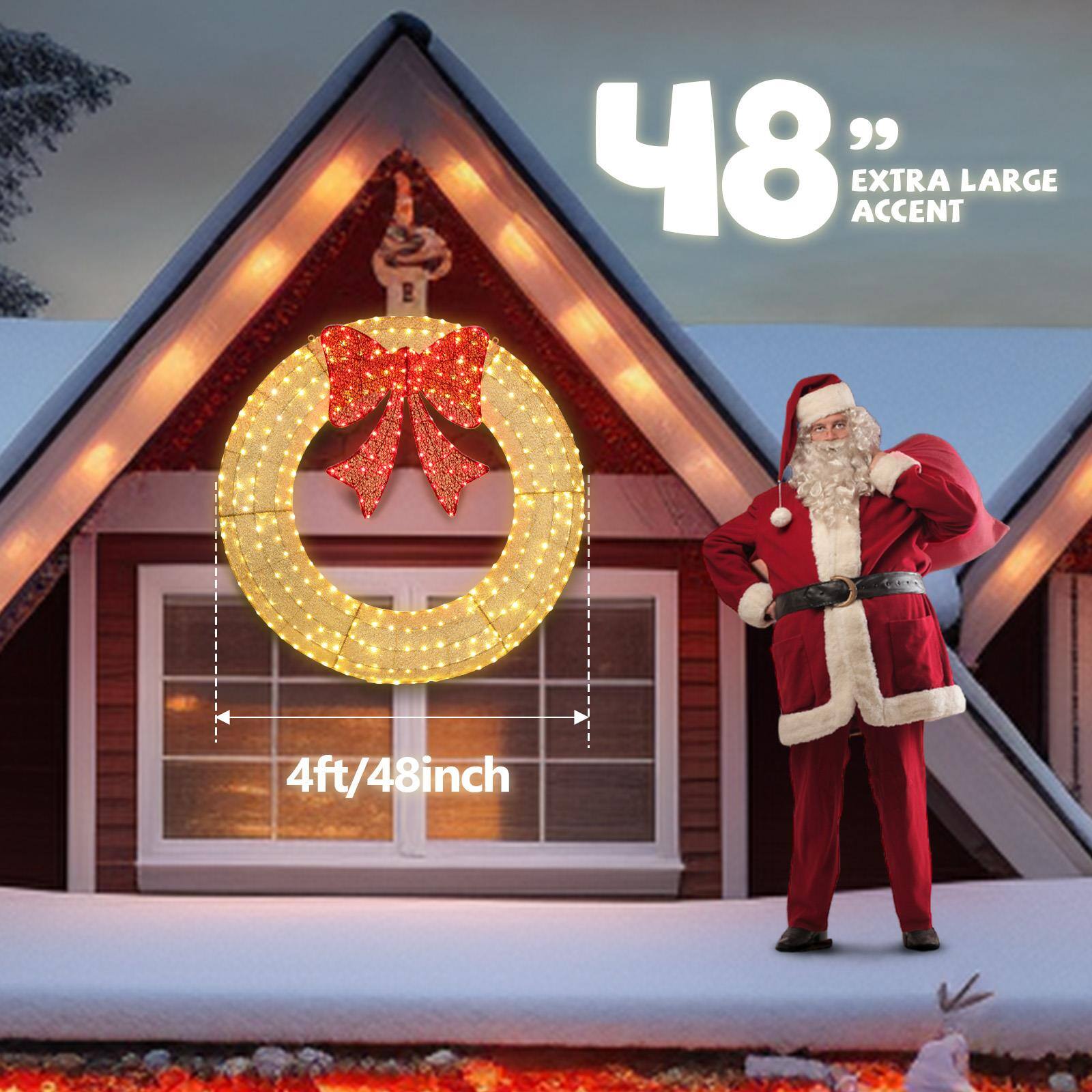 48" EXTRA LARGE ACCENT  
4ft/48inch