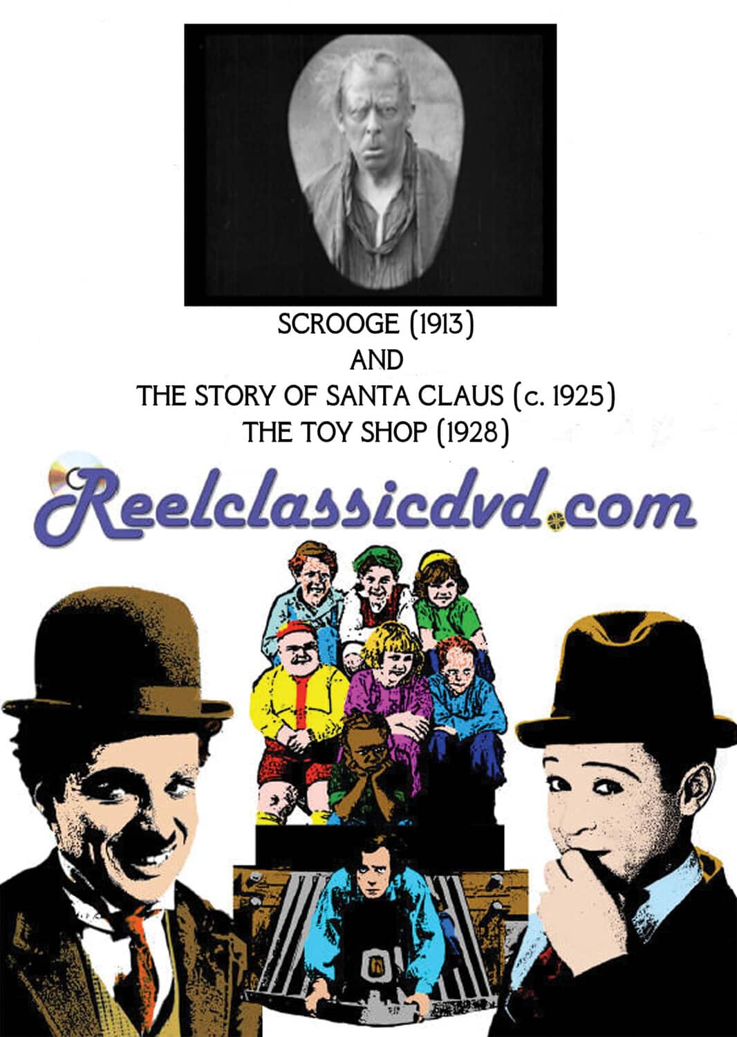 Scrooge / The Story of Santa Claus / The Toy Shop  - DVD