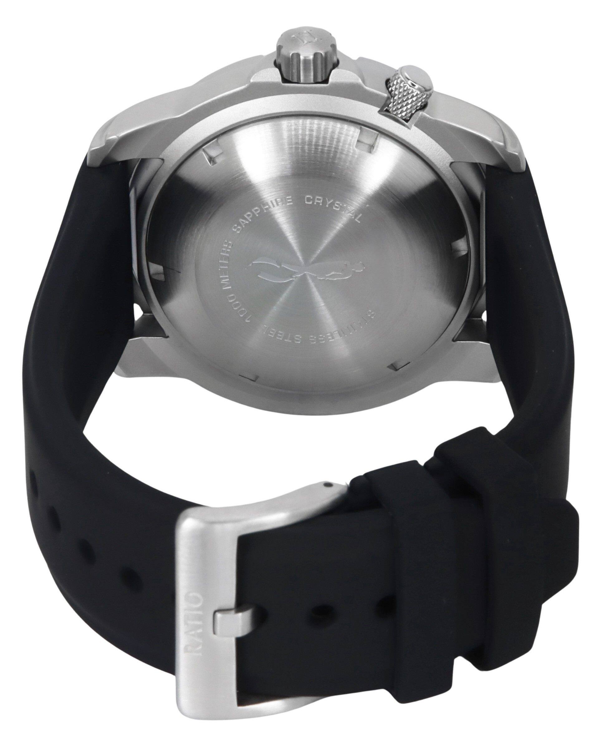 SAPPHIRE CRYSTAL  
WATER RESISTANT  
STAINLESS STEEL  
RATIO
