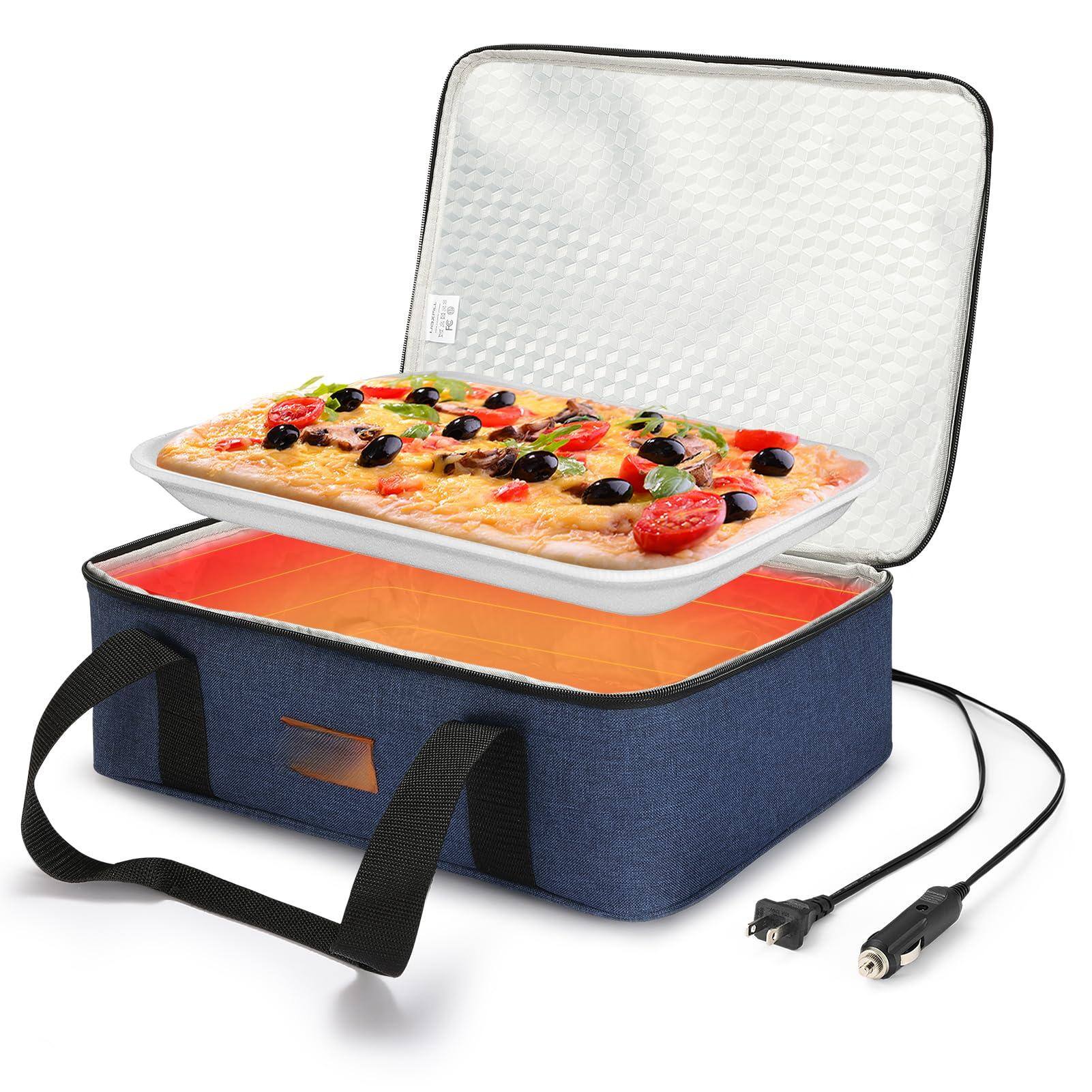 Front. PARKER SLATER - Food Warming Device Portable - Navy.