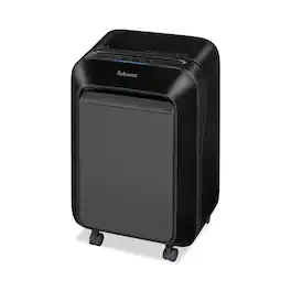 Fellowes - 5501601 Powershred LX180 16 Manual Sheet Capacity Cross-Cut Shredder - Black