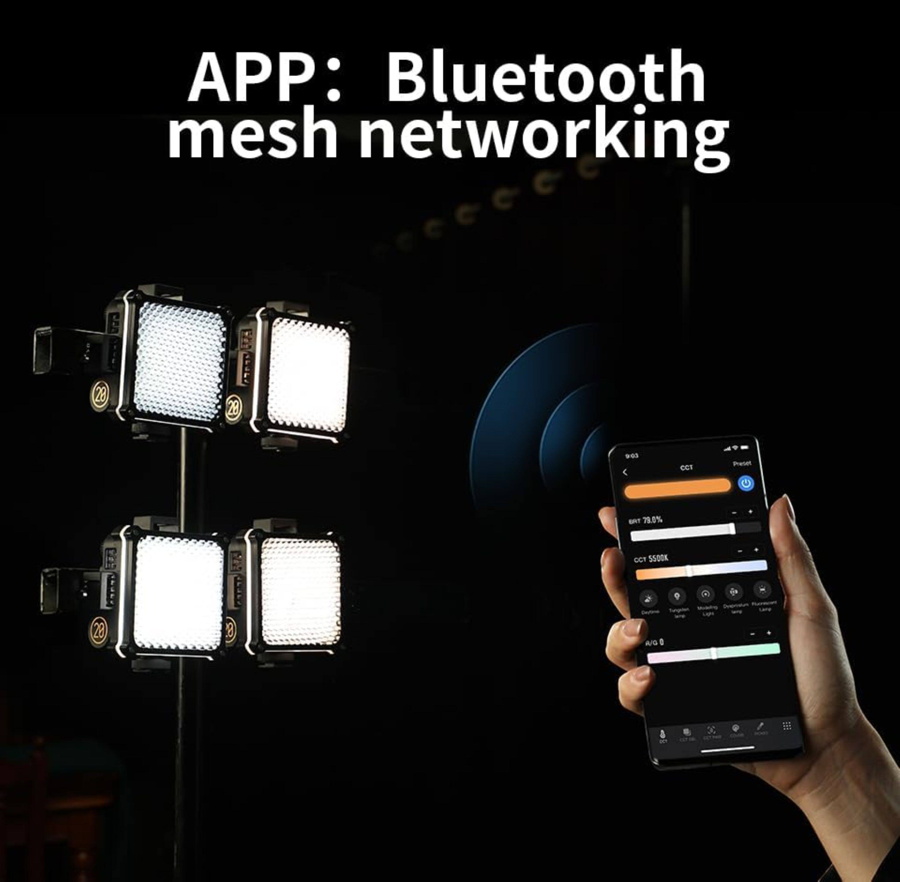 APP: Bluetooth mesh networking.