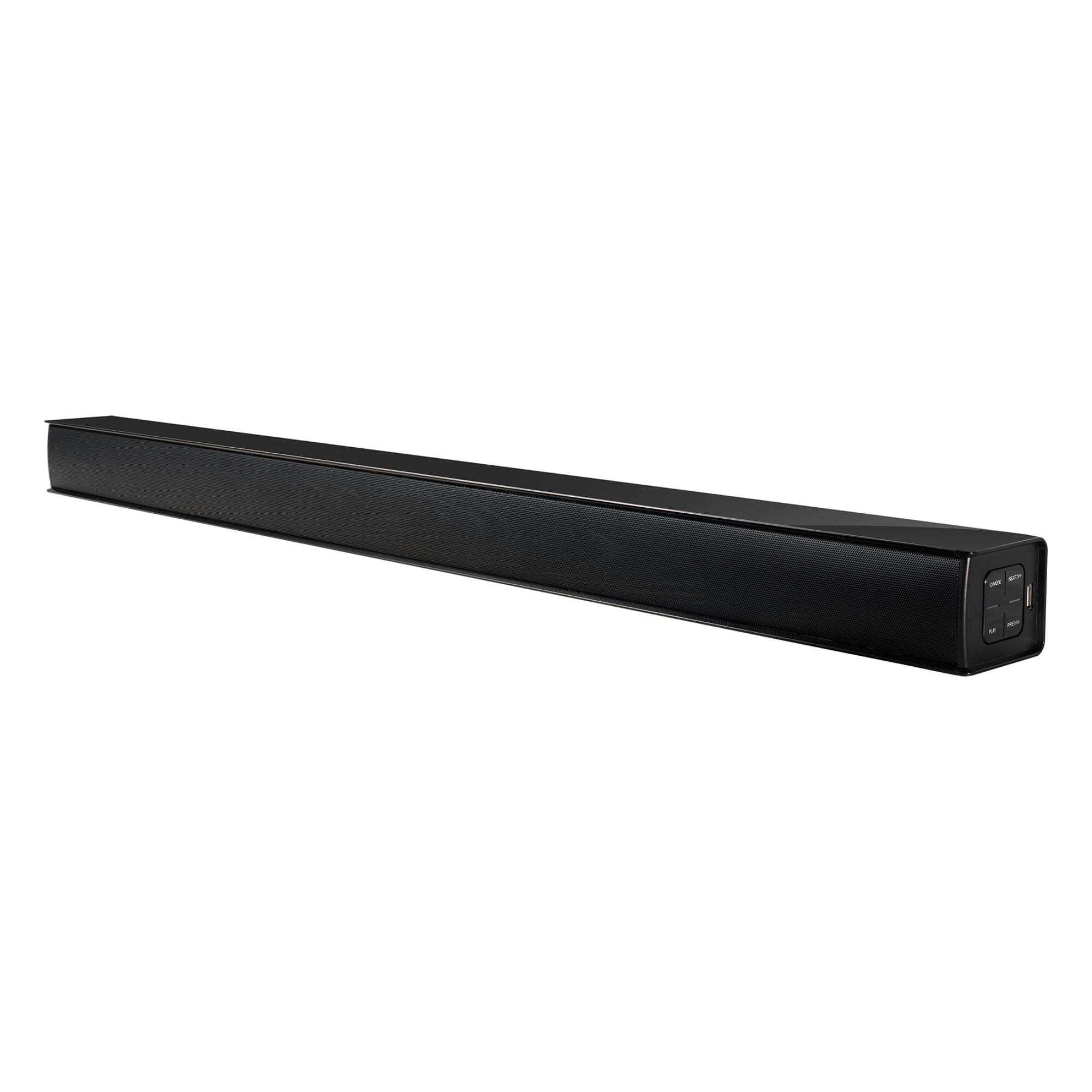 Alt View 1. Supersonic - 35" Optical Bluetooth Soundbar and Subwoofer with Large LED Display - Black.