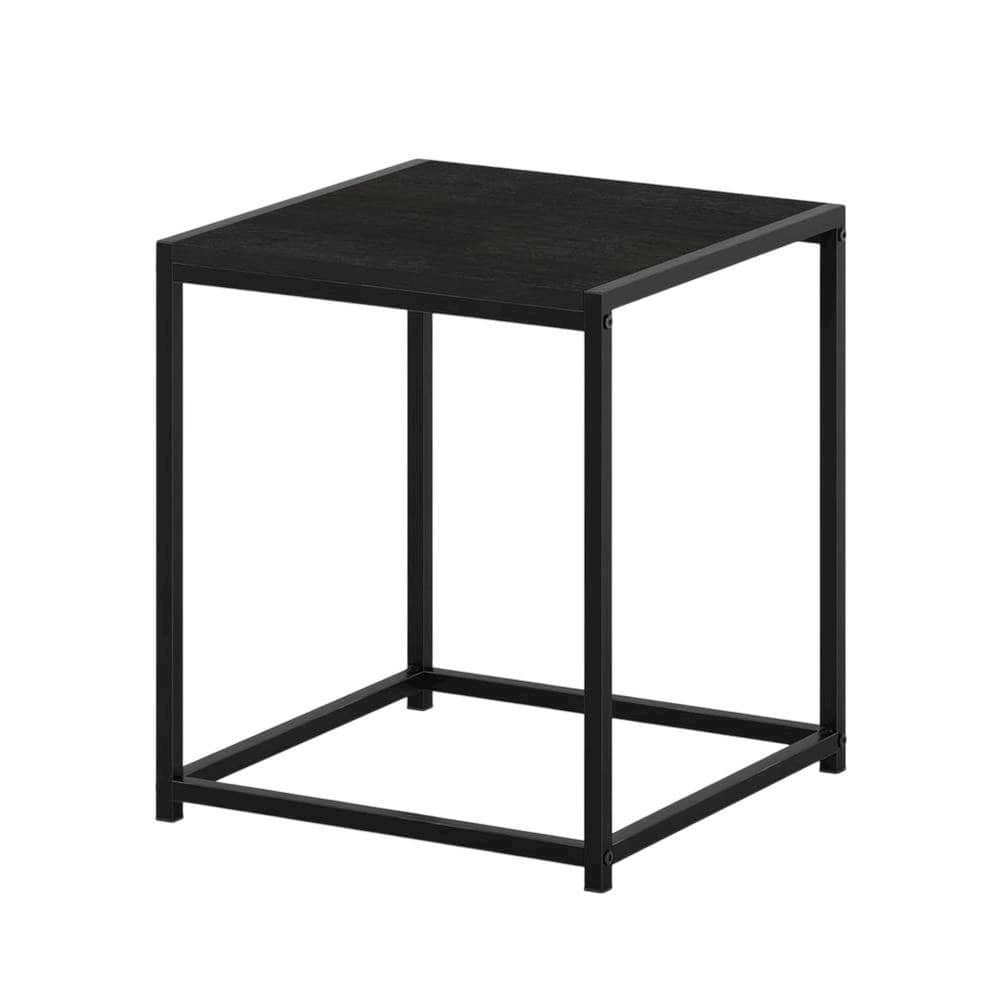 FurniFact - colored end table with modern design and durable construction - Americano