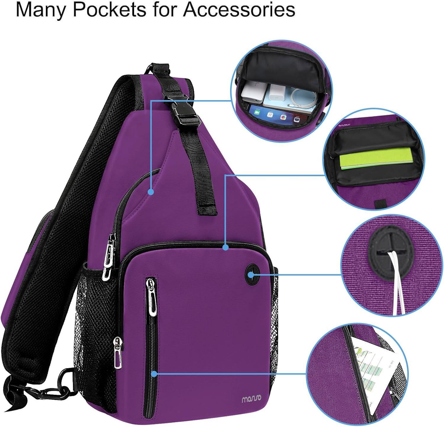 Many Pockets for Accessories