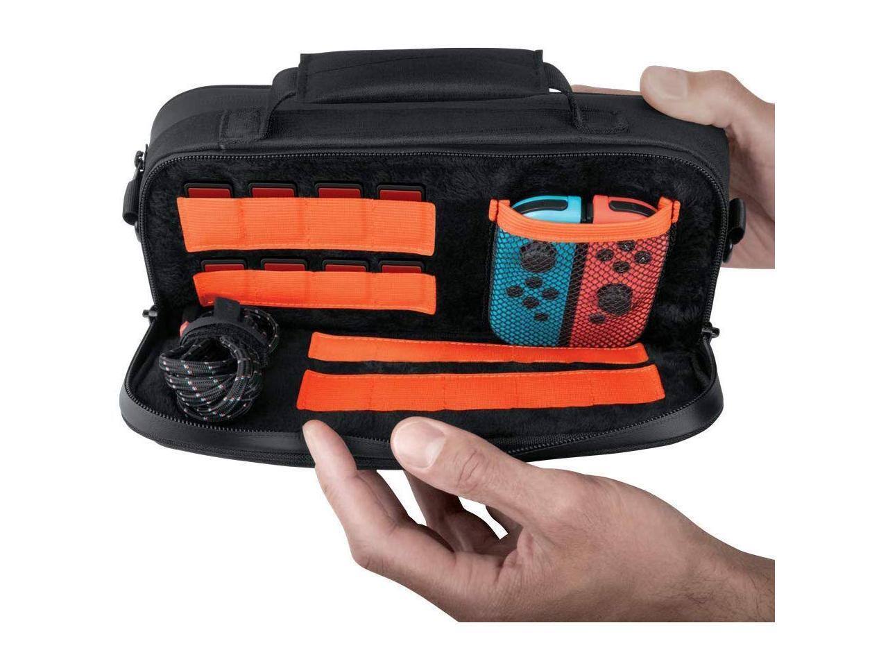 Alt View 5. Bionik - Bionik Power Commuter Case with 10,000 mAh Battery for Nintendo Switch & USB-C Devices - Multicolor.