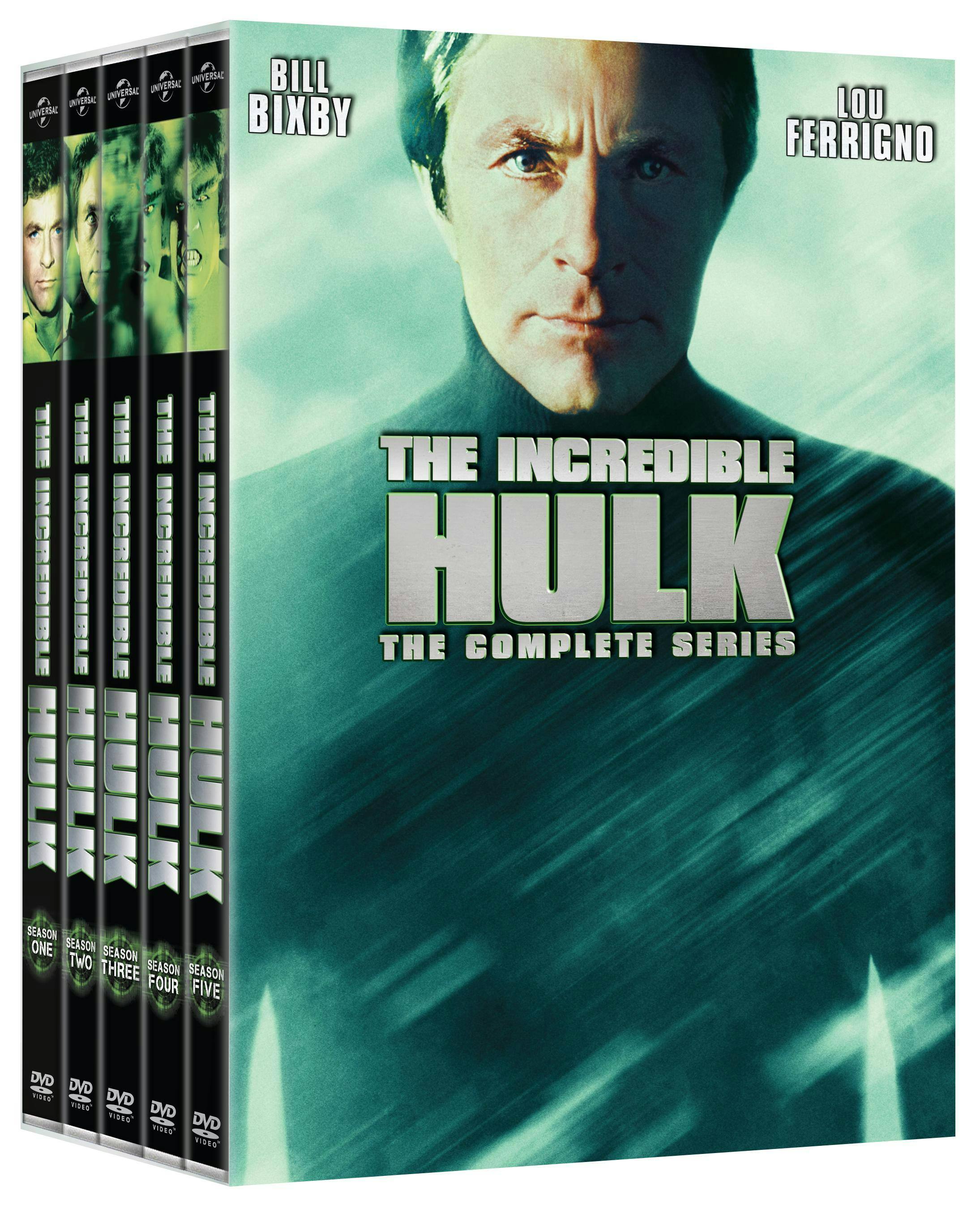 Angle. The Incredible Hulk: The Complete Series (DVD New Box Art) [DVD].
