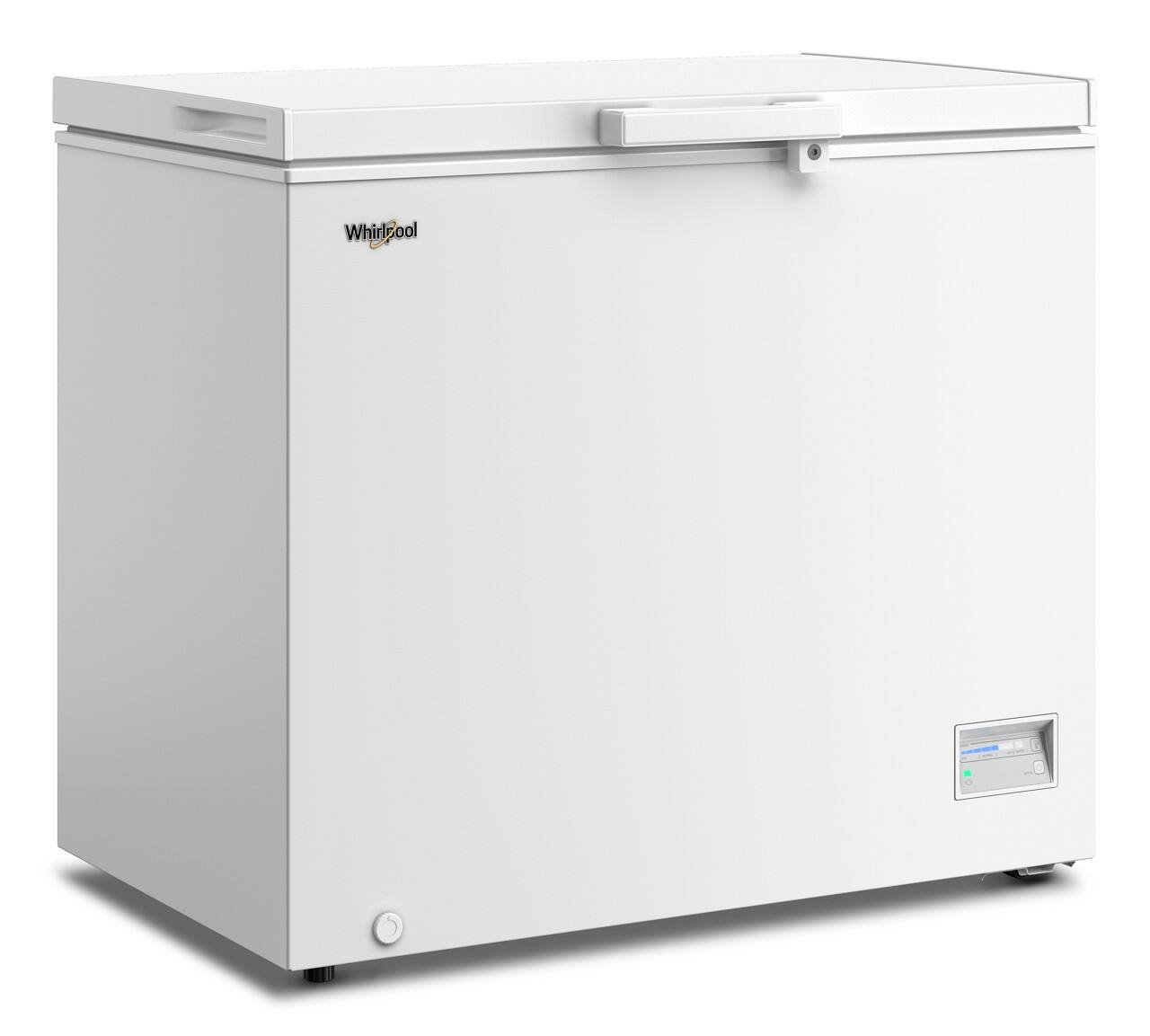 Angle. Whirlpool - Whirlpool 9 cu. ft. Chest Freezer with 2 Storage Baskets - White.