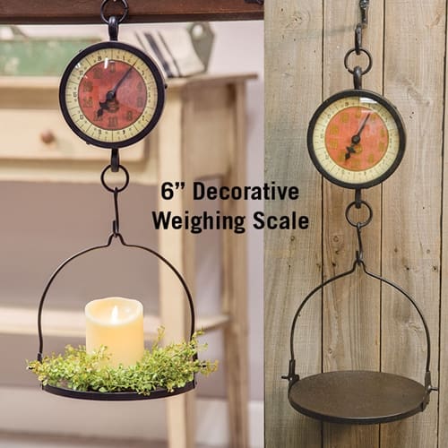 BreeBe - Decorative Weighing Scale 6" - Multi