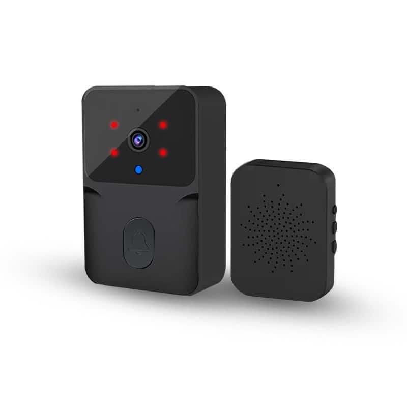 Cluzine - WiFi Smart Video Doorbell, 2-Way Audio, IR Night Vision, 19 Ringtones, Cloud Snapshot, Indoor Chime