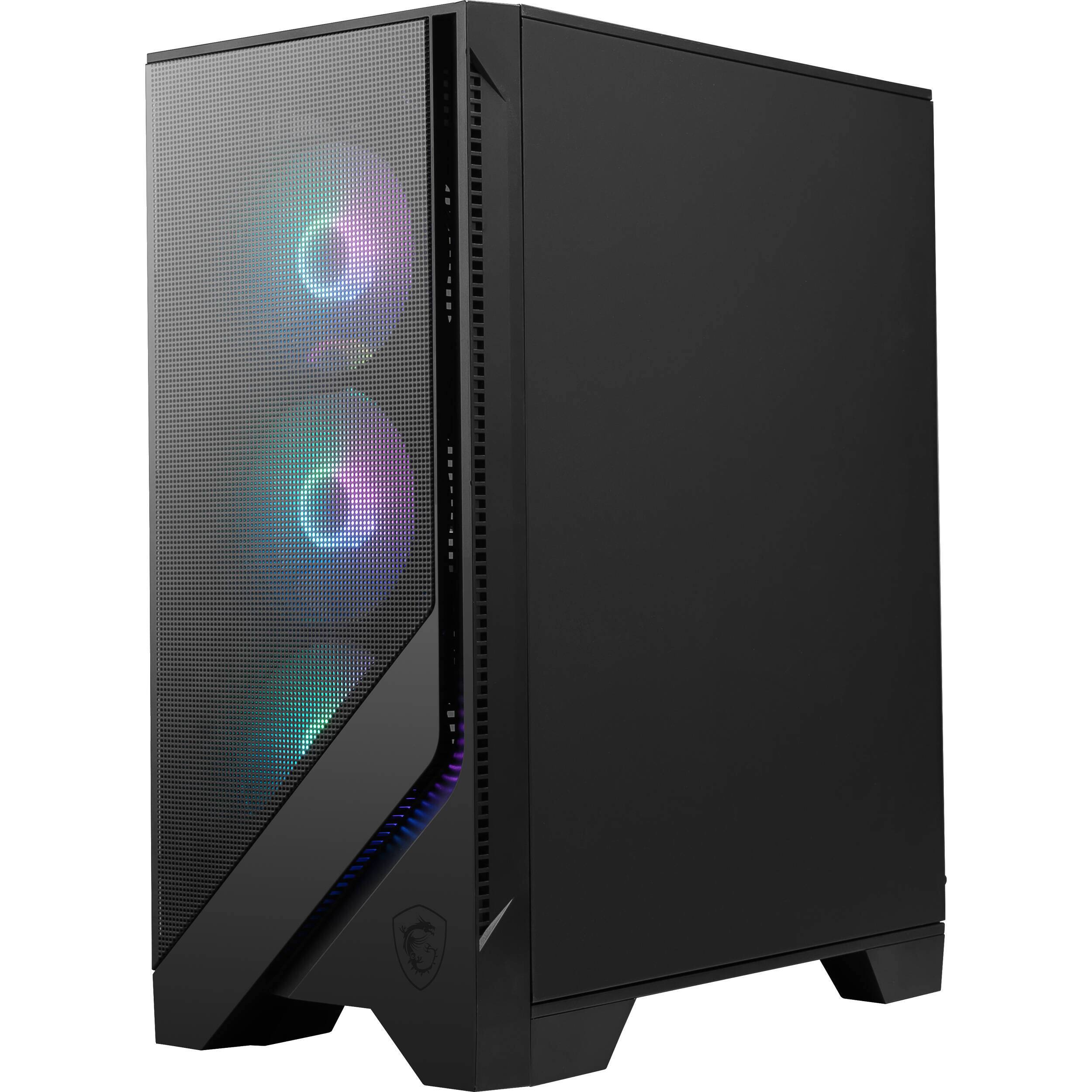 Left. MSI - MSI Codex R2 AI Gaming Desktop - Intel Core Ultra 7 265, 32GB RAM, 4TB SSD, NVIDIA RTX 5060Ti 8GB GDDR7, Windows 11 Home - Black.