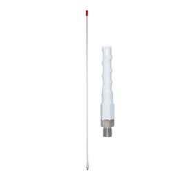 Tram - 3-W-HC 1,500-Watt 26-MHz to 29-MHz Fiberglass Whip CB AM/FM/SSB Antenna (3 Ft.; - White