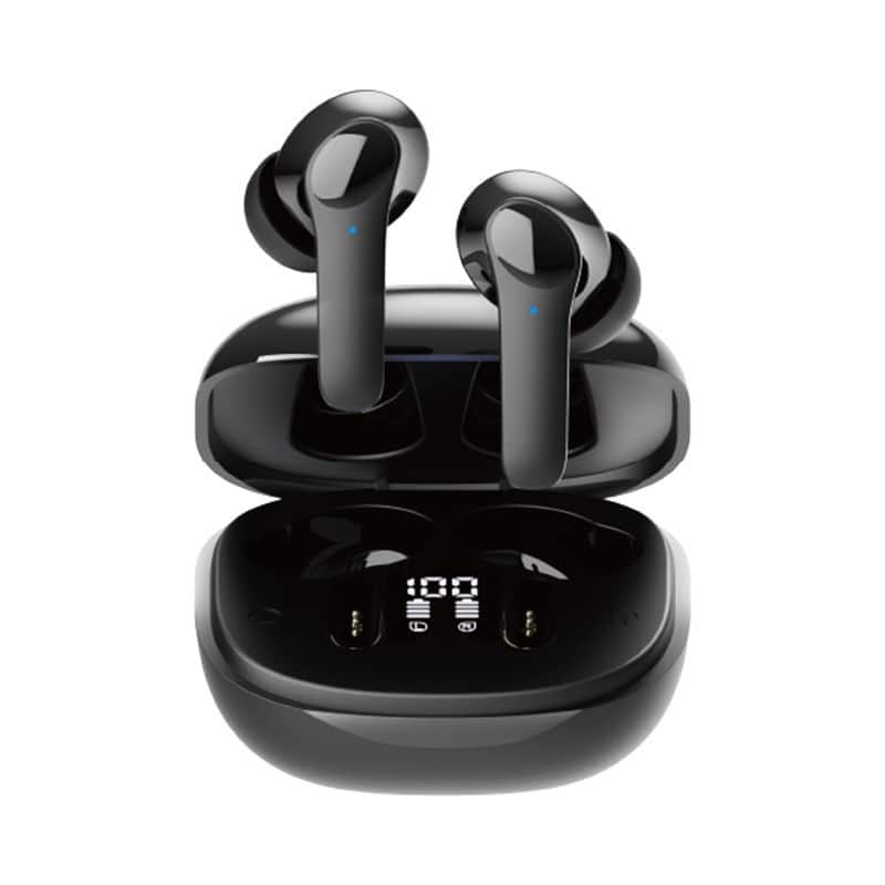 Cluzine - 144 Languages Instant AI Translator Earbuds, Smart Wireless Translation Headphones - Black