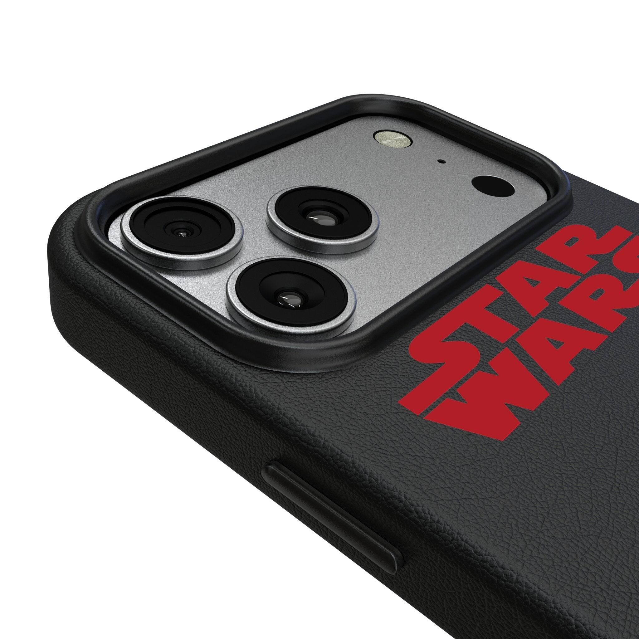 Left. Keyscaper - Star Wars: A New Hope Color Block MagSafe Compatible Phone Case - Apple iPhone Air - Darth Vader.