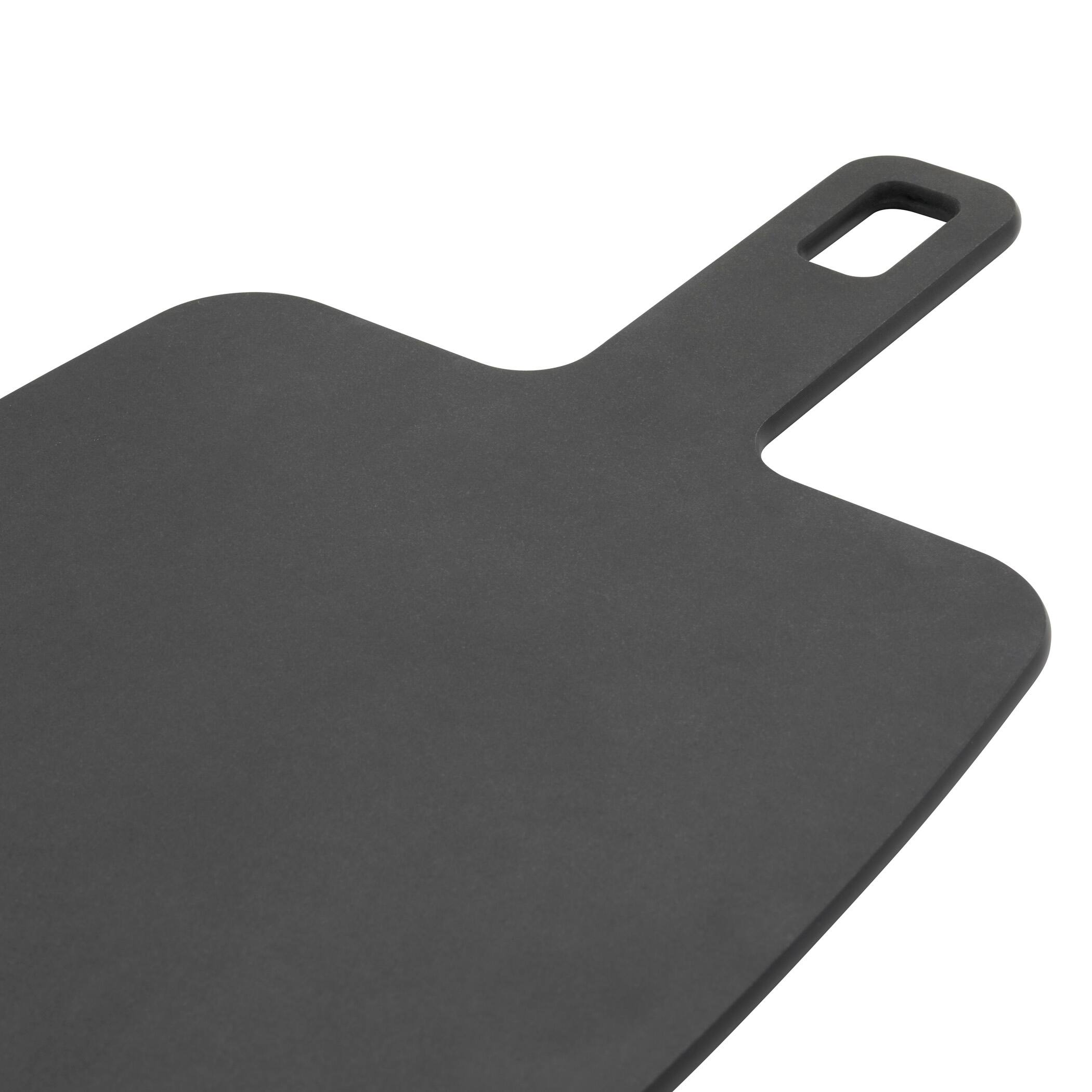 Alt View 2. ZWILLING - ZWILLING Plant Fiber 13-in x 7.5-in Cutting Board with Handle - Slate - Slate.