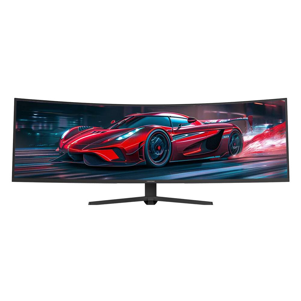Alt View 7. Viewedge - Viewedge 49" Curved Monitor Ultrawide Gaming 165Hz 1ms 32:9 DQHD 5120 x 1440P Computer Monitor R1500 - Black.