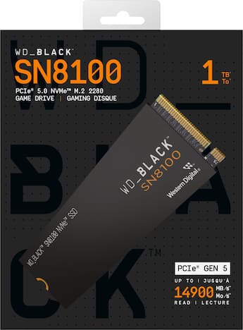WD BLACK SN8100 1TB Non Heatsink Internal SSD Gen 5x4 NVMe - Best Buy WD BLACK SN8100 1TB Non Heatsink Internal SSD Gen 5x4 NVMe - Best Buy