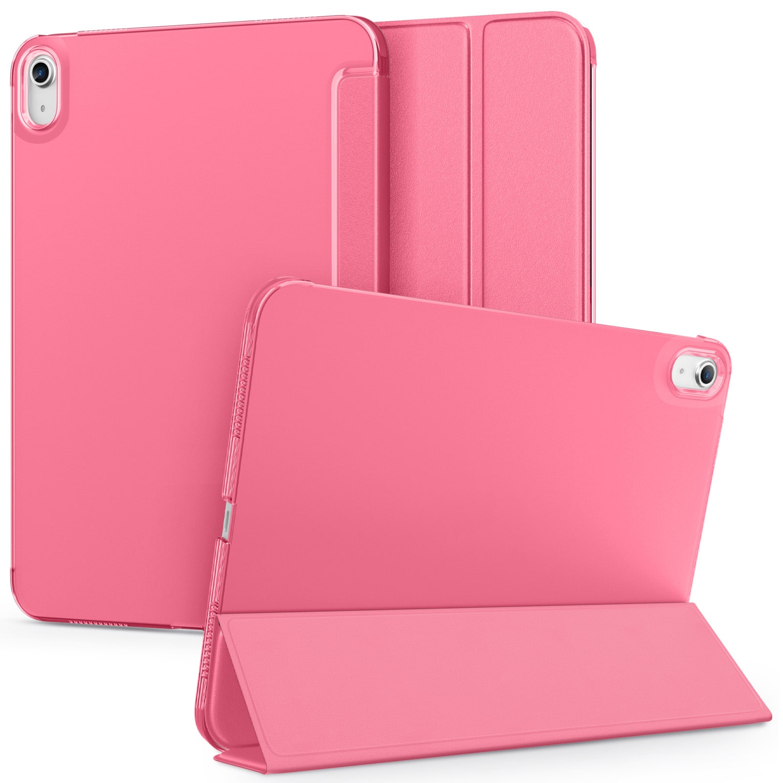 Front. DTTO - Case for iPad (A16) 11th Gen11- Inch 2025, for iPad 10th Gen 2022 ,Matte Frosted Shockproof Back ,Auto Sleep/Wake - Watermelon.