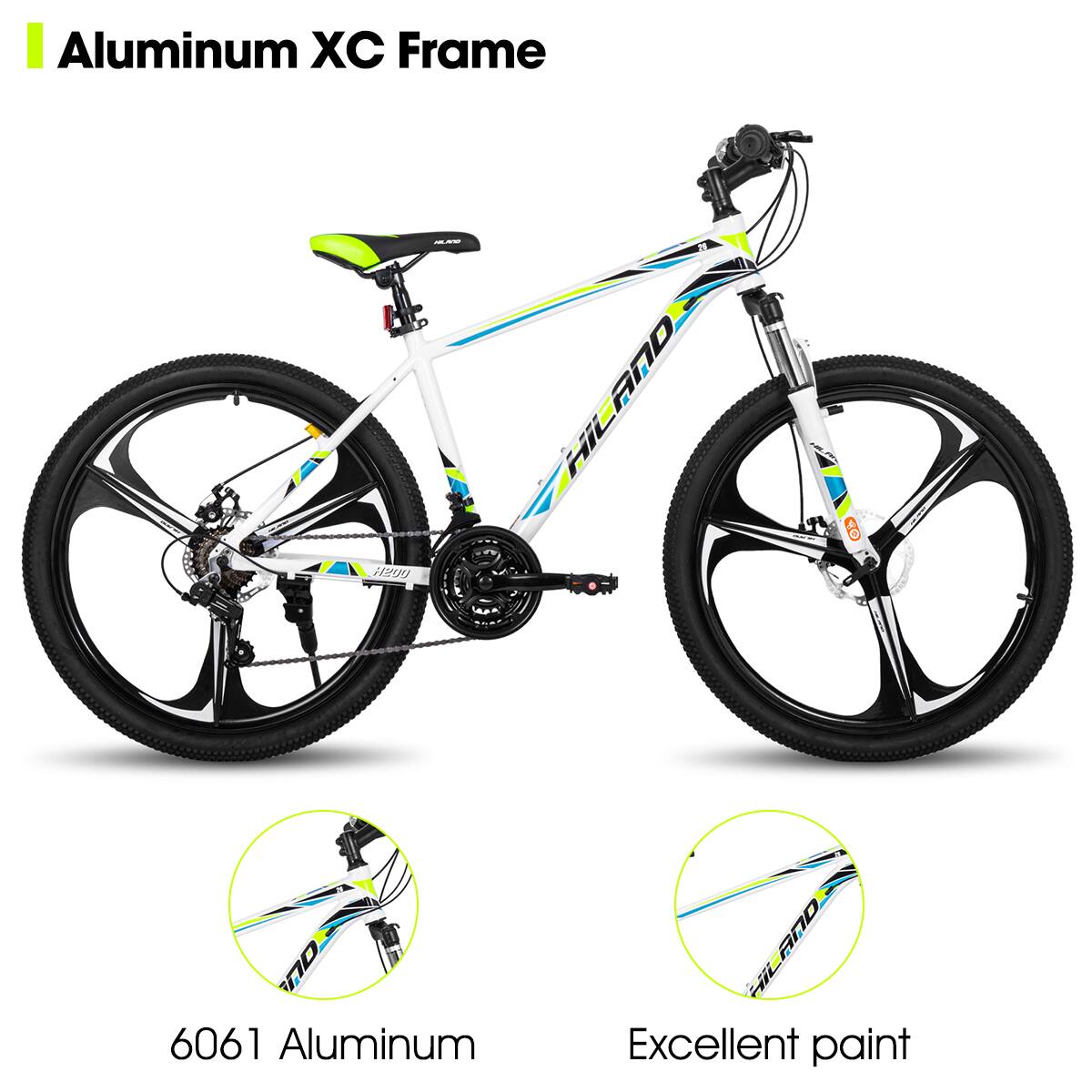 Aluminum XC Frame TU HILAND a nD 6061 Aluminum BILAND Excellent paint