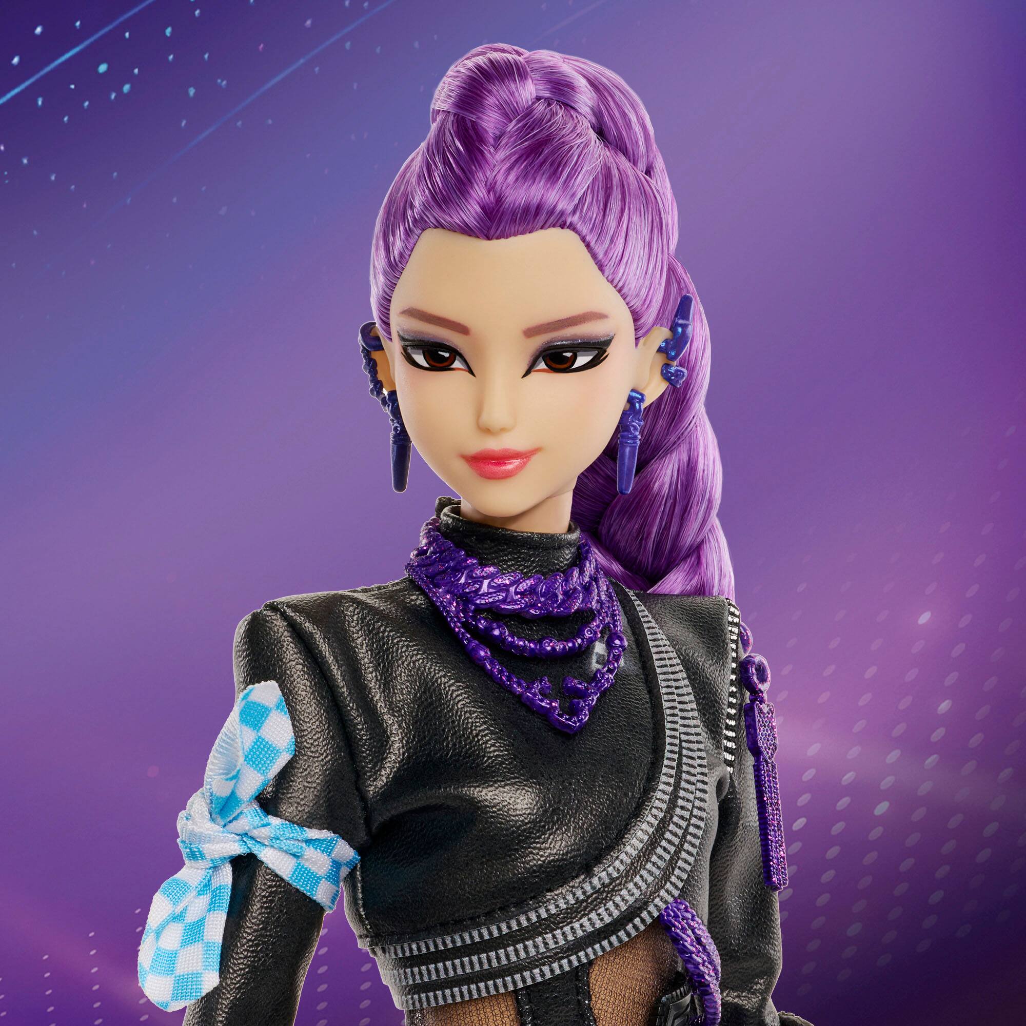 Alt View 6. Mattel - KPop Demon Hunters HUNTR/X Battle Rumi Doll.