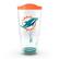 Front. Tervis - Miami Dolphins 24oz. Classic Arctic Tumbler - Multicolor.