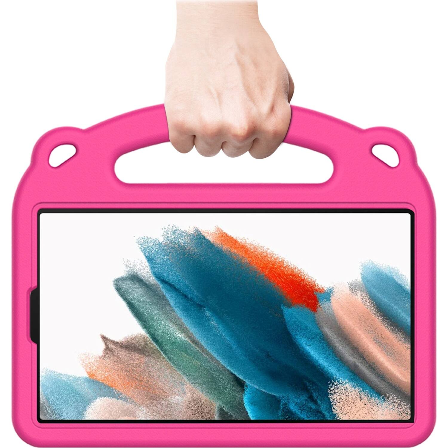 Alt View 15. SaharaCase - Teddy Bear KidProof Case for Samsung Galaxy Tab A8 - Pink.