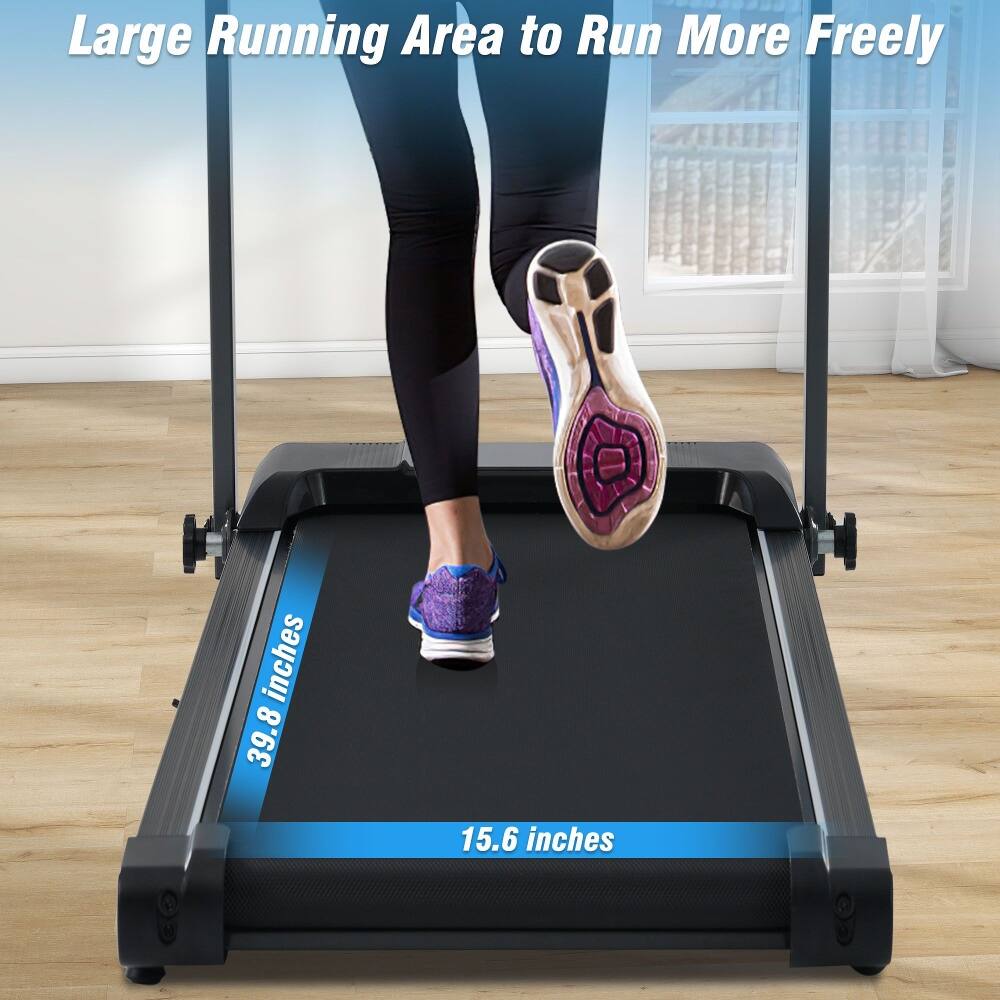 Large Running Area to Run More Freely  
39.8 inches x 15.6 inches