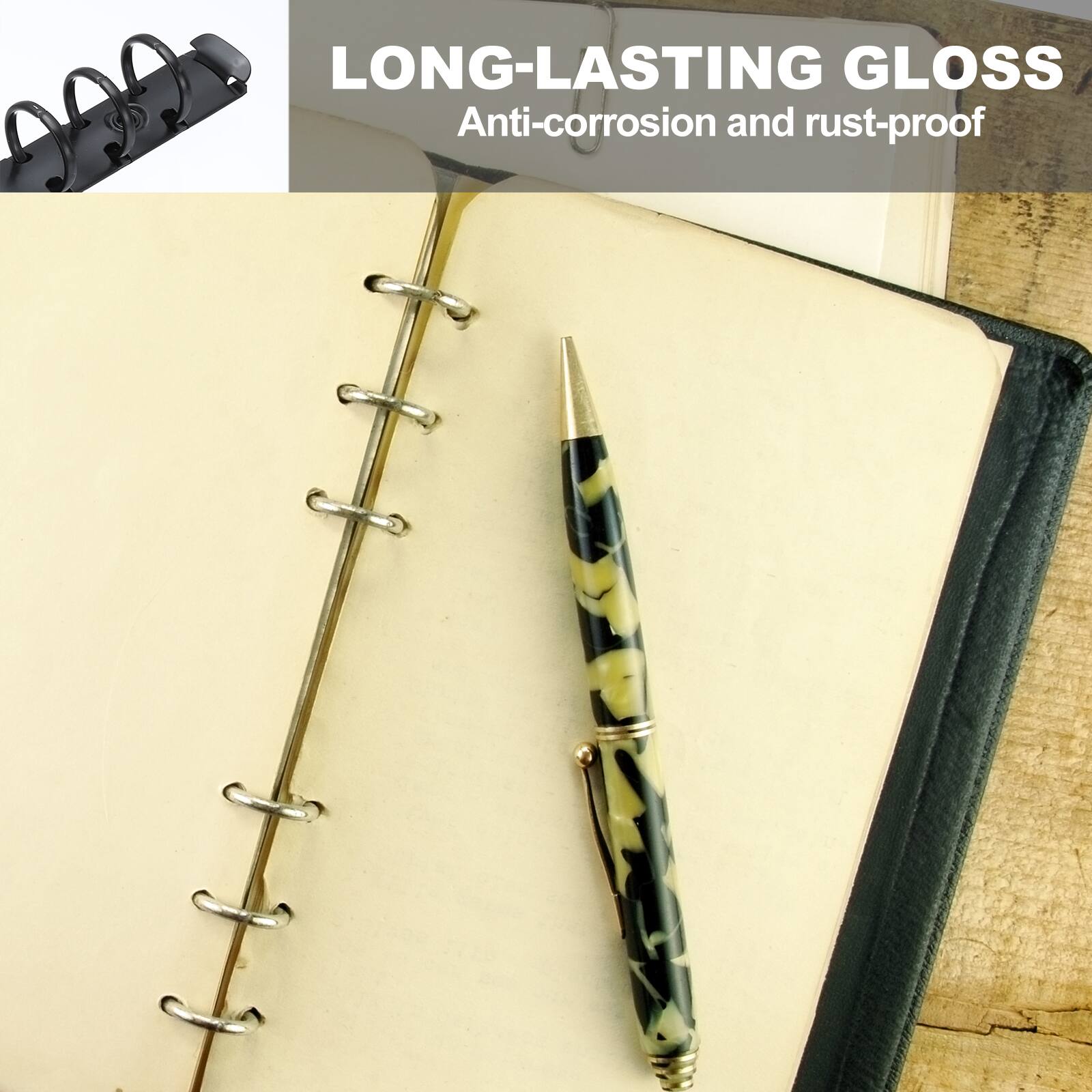 LONG-LASTING GLOSS  
Anti-corrosion and rust-proof