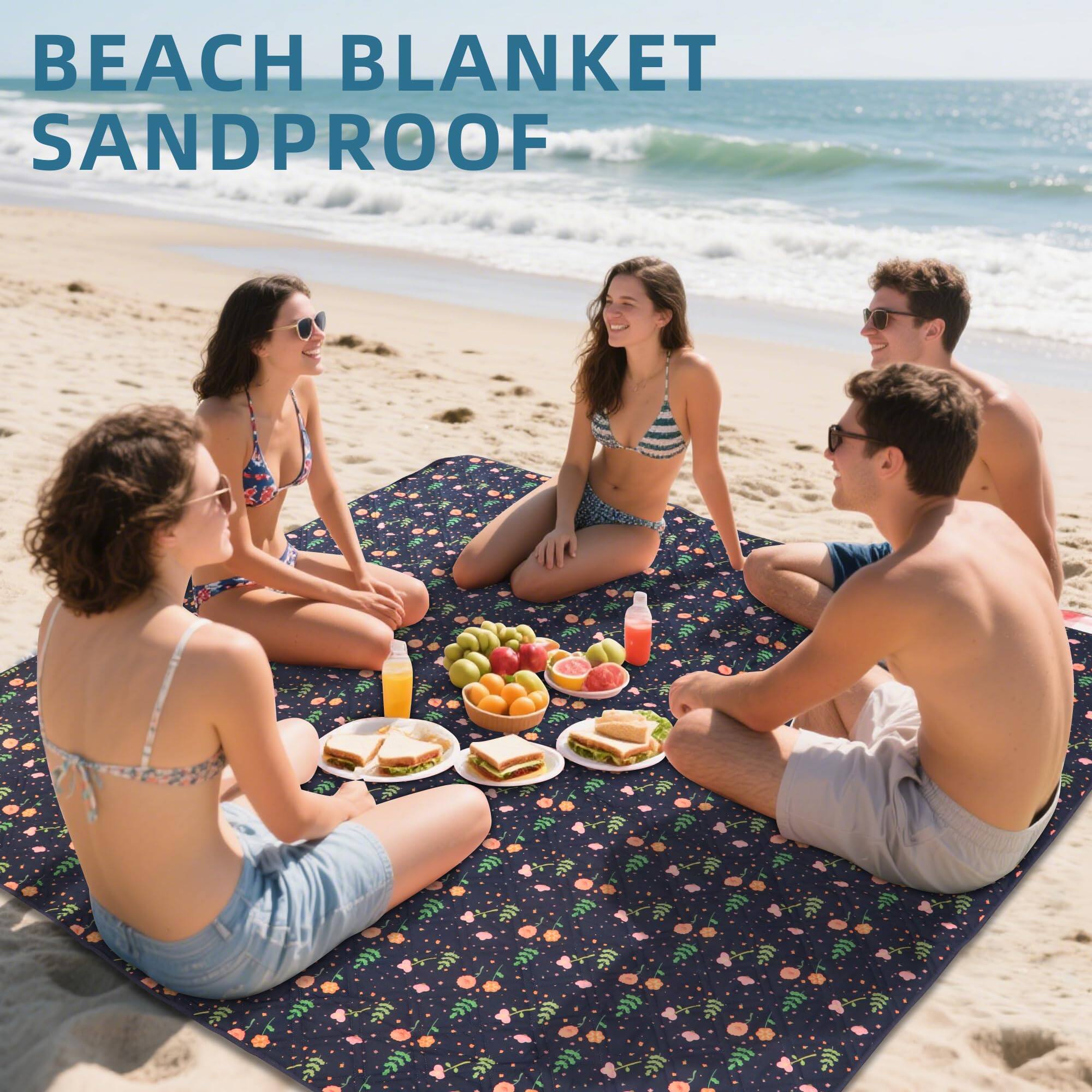BEACH BLANKET  
SANDPROOF