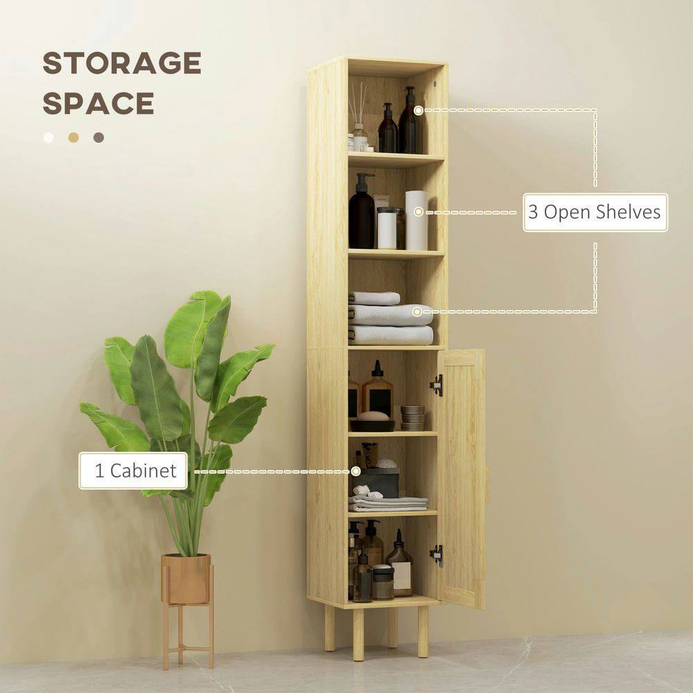 STORAGE SPACE

3 Open Shelves

1 Cabinet