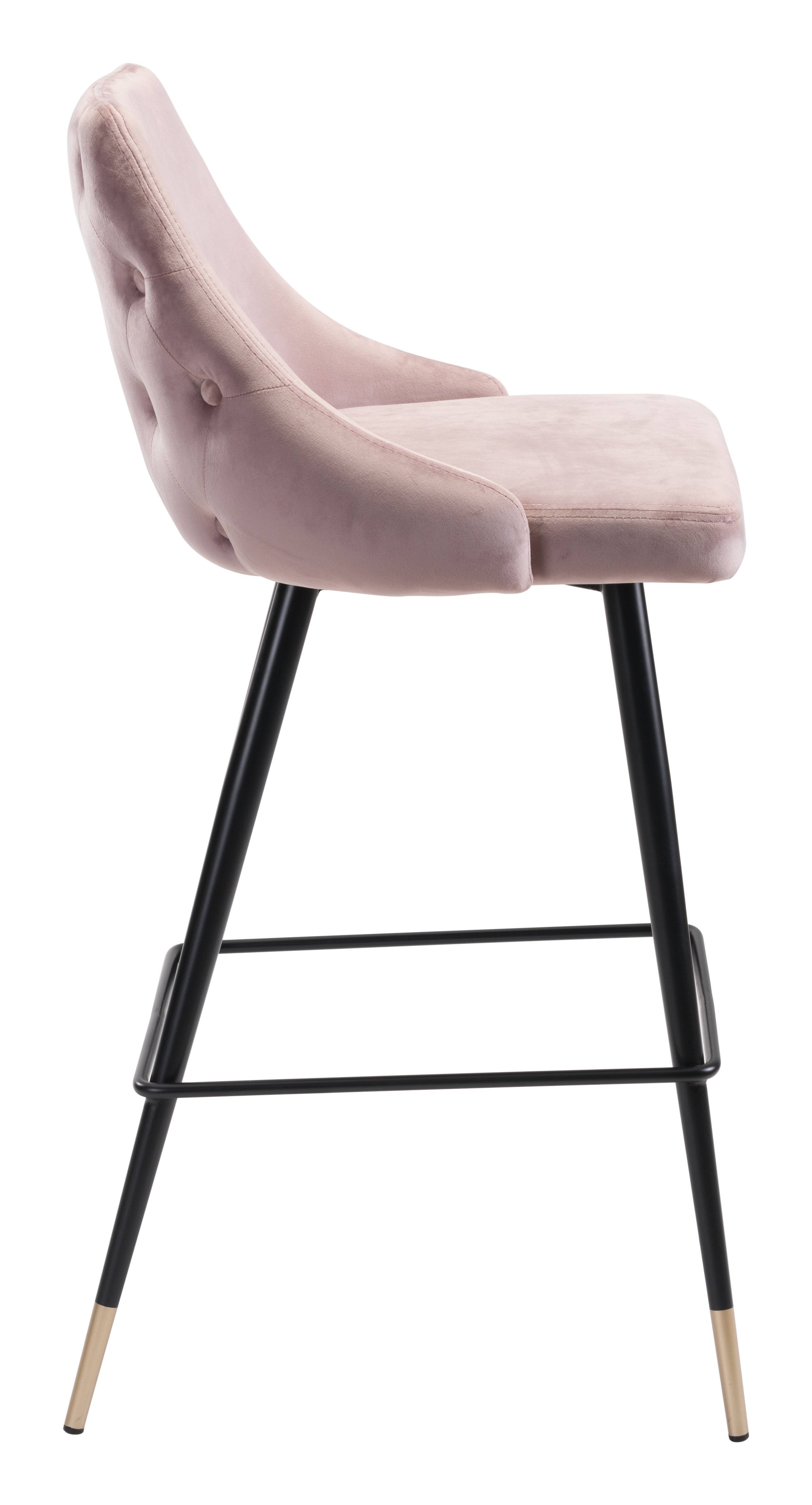 Back. Hivvago - Piccolo Barstool Pink - Pink.