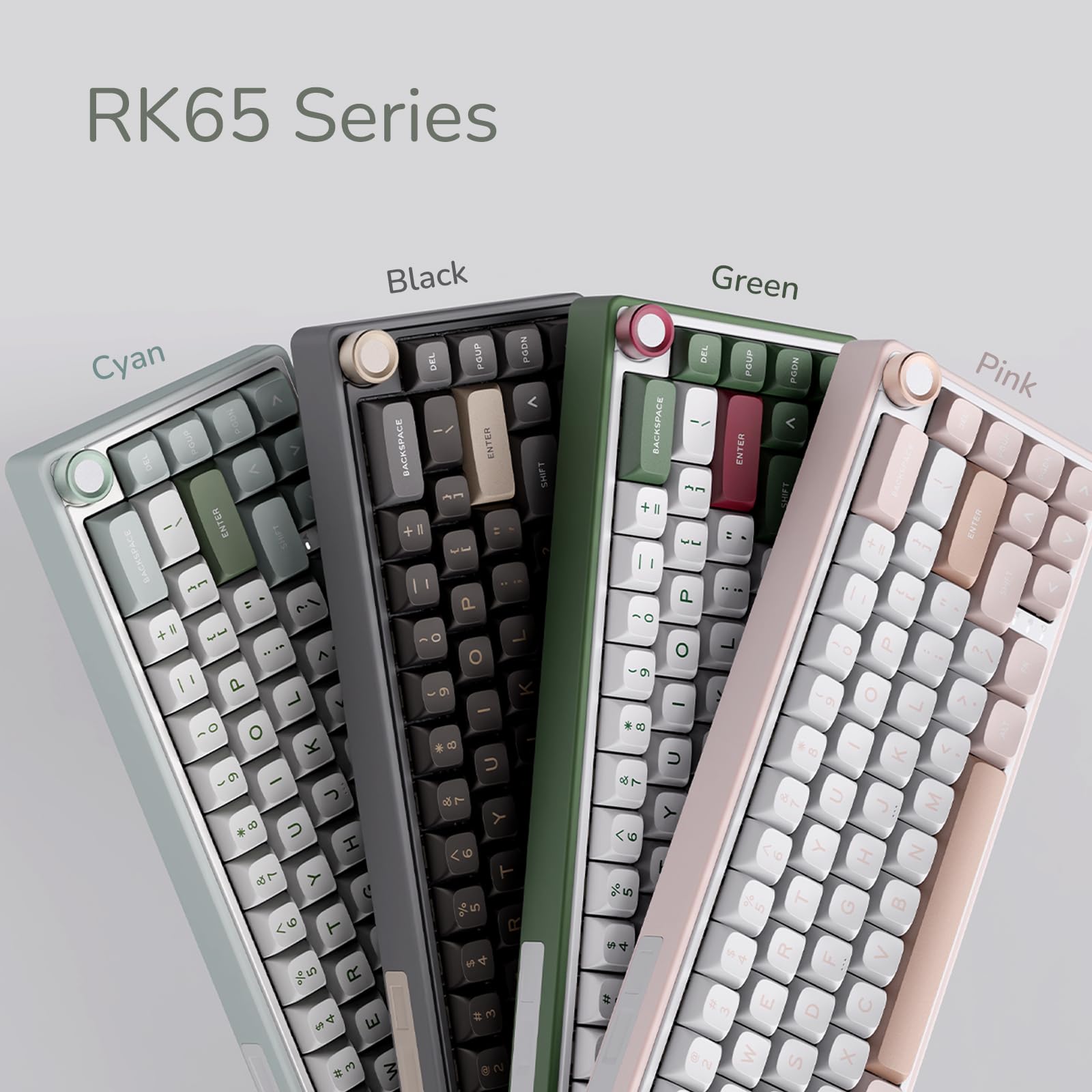 RK65 Series

Black
Cyan
Green
Pink

RK65 Series

Black
Cyan
Green
Pink
