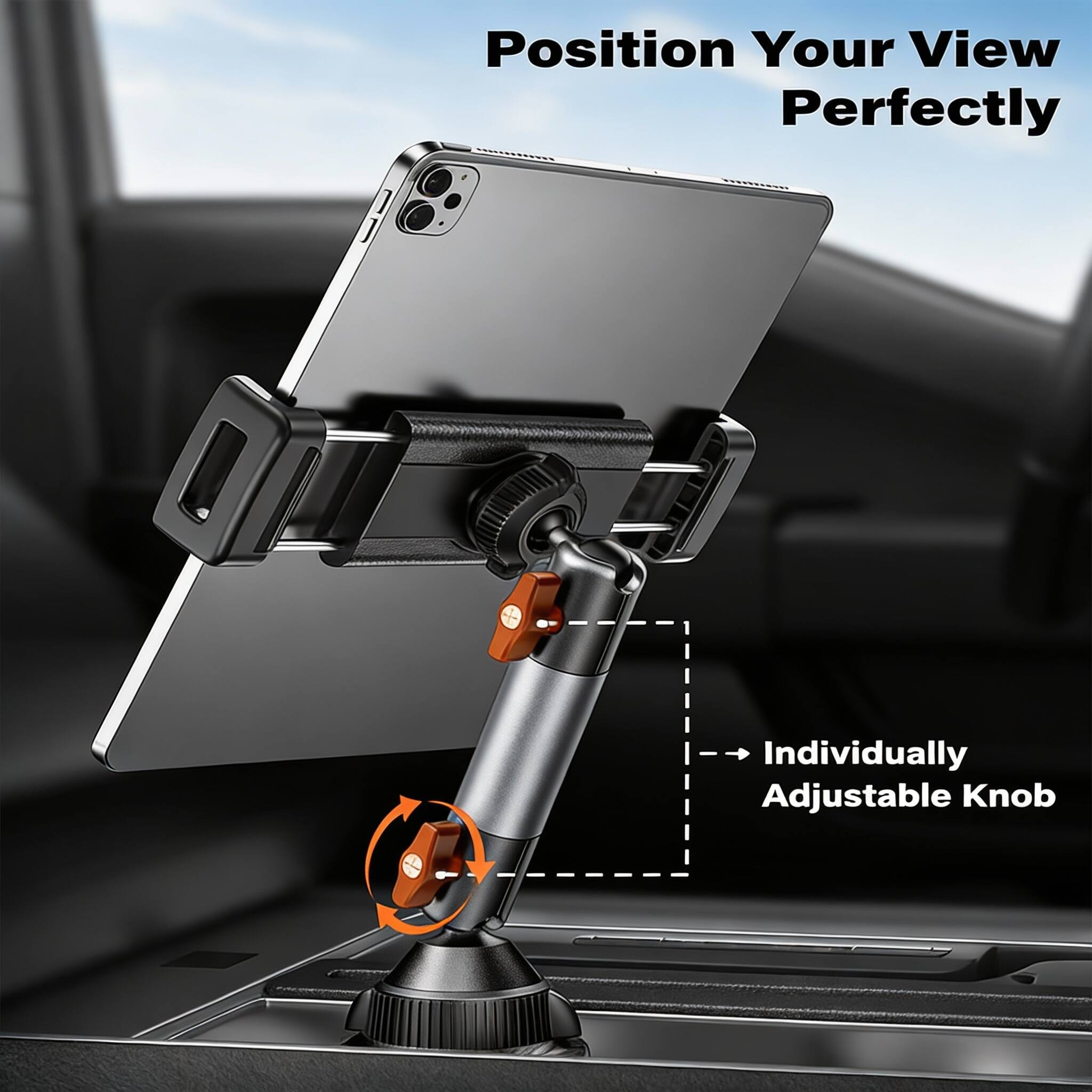 Position Your View Perfectly

Individually Adjustable Knob