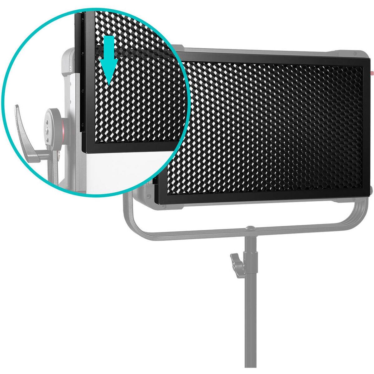 Alt View 2. GVM - GVM Honeycomb Grid for YU300R LED Light.