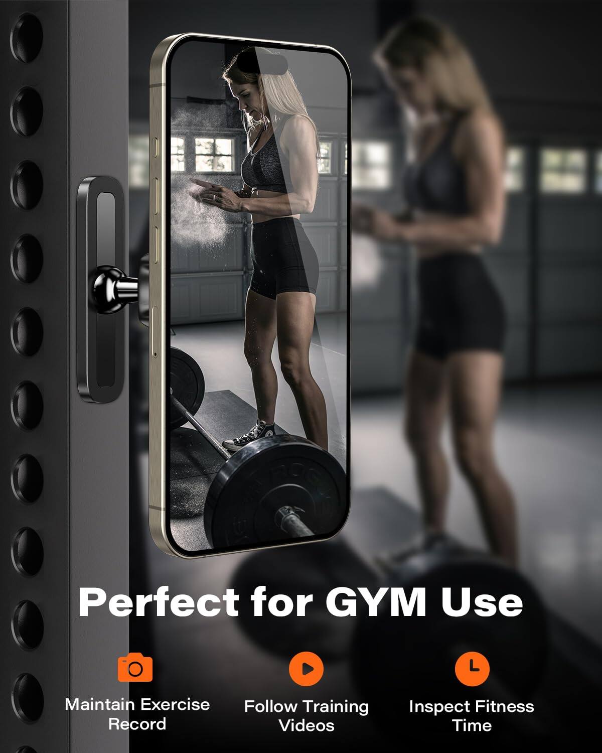 Perfect for GYM Use

- Maintain Exercise Record
- Follow Training Videos
- Inspect Fitness Time
