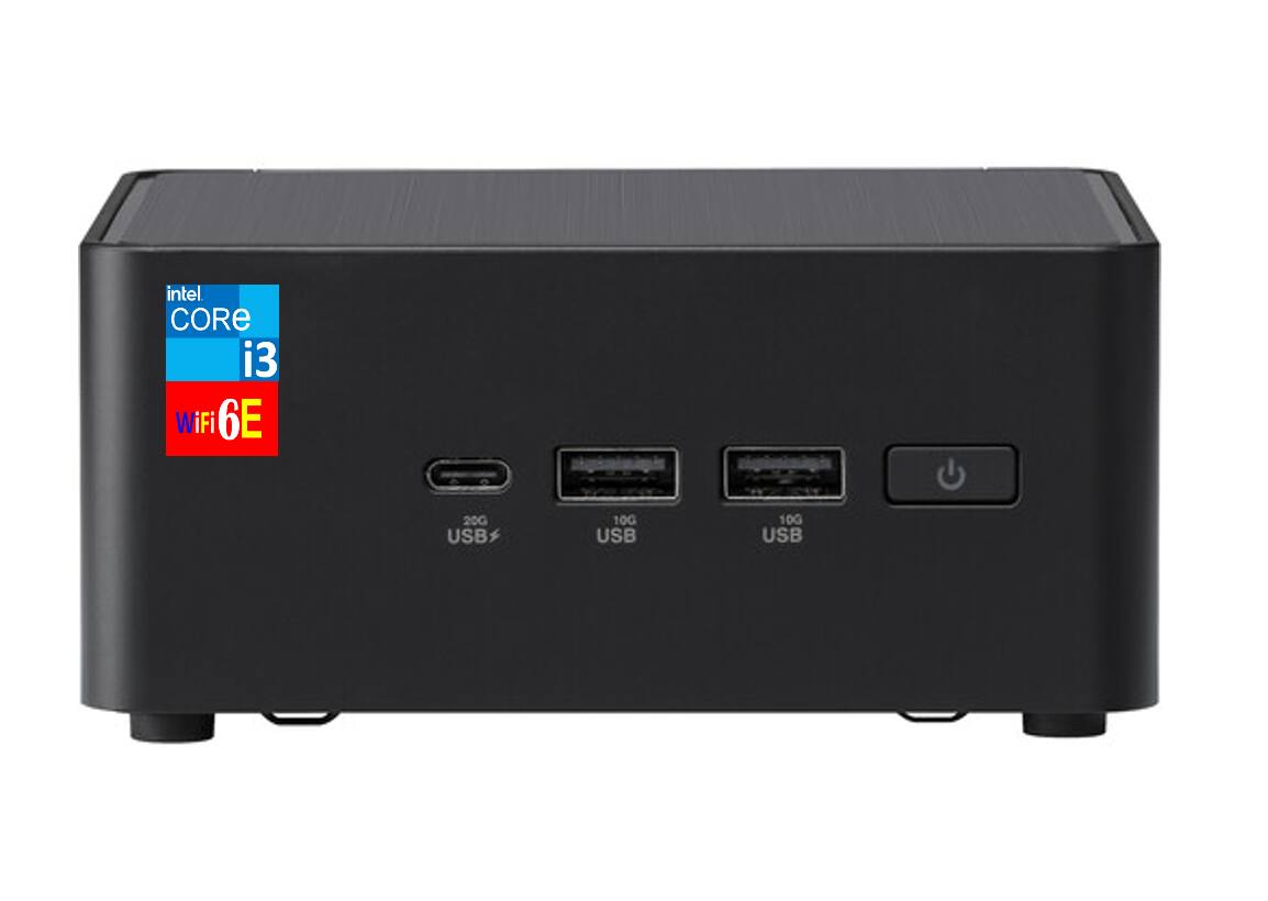 Intel Core i3  
WiFi 6E  
20G USB  
10G USB  
10G USB
