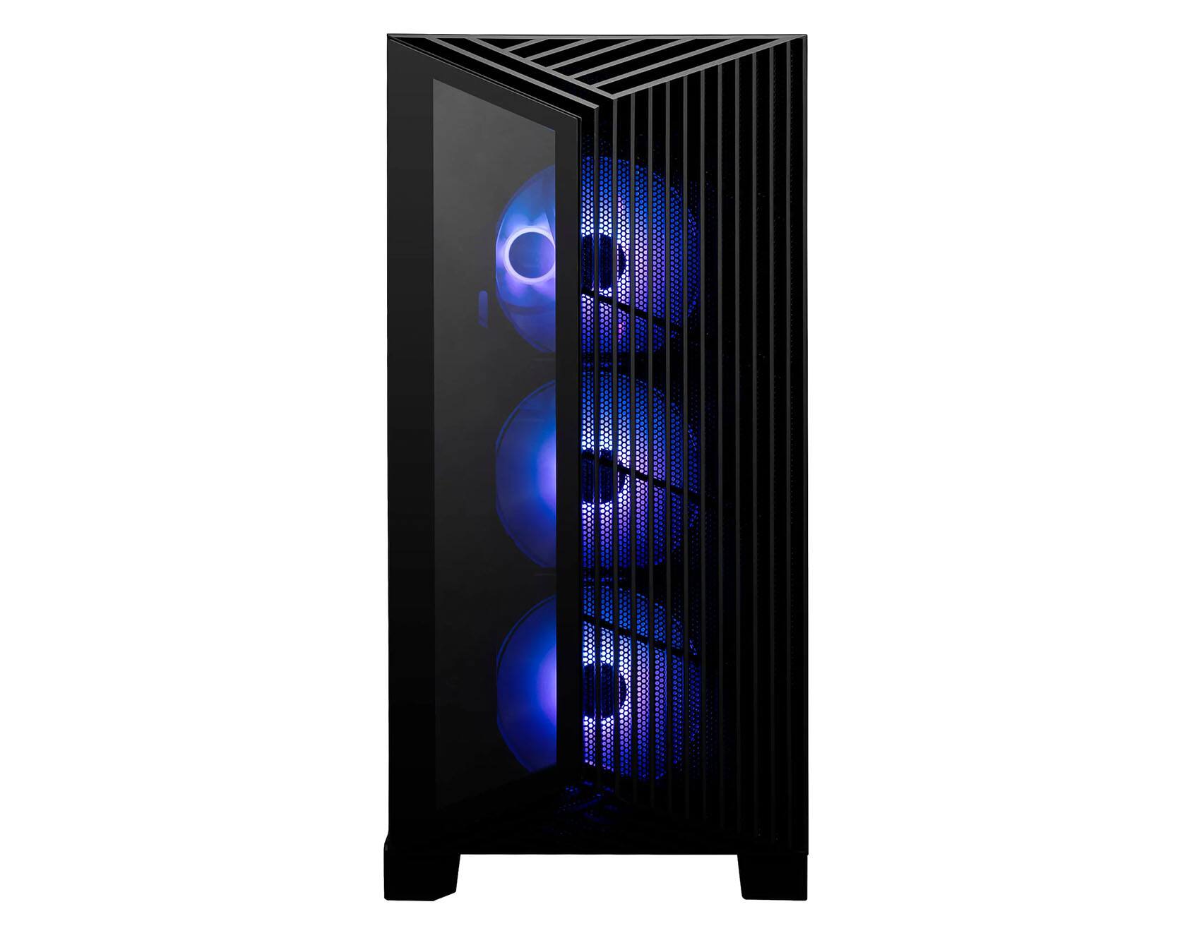 Alt View 3. MSI - MSI Aegis ZS2 Desktop PC (AMD Ryzen 9 7900X, 32GB DDR5, 1TB SSD, GeForce RTX 5060 Ti, Win 11 Home) w/USB Hub - Black.