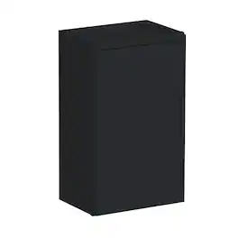 Boyel Living - 18-in W x 30-in H x 12-in D Shaker RTA Kitchen Wall Cabinet with Soft-Close - Black