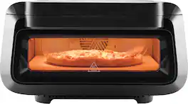 Frigidaire - Countertop Pizza Oven with Air Fry and Oven Cooking Modes, FRPO115B - Black