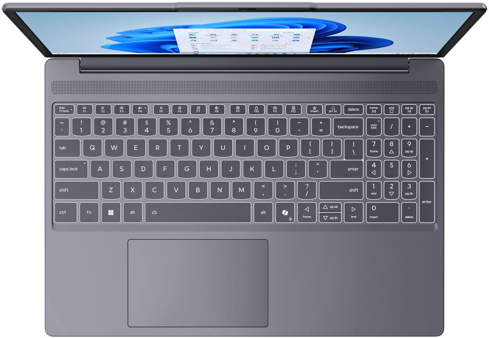 Sure, here is the corrected and grouped text from the image:

```
F1
F2
F3
F4
F5
F6
F7
F8
F9
F10
F11
F12
Insert
Delete
Home
End
Pg Up
Pg Dn
Backspace
Num Lock
Tab
Caps Lock
Q
W
E
R
T
Y
U
I
O
P
A
S
D
F
G
H
J
K
L
Z
X
C
V
B
N
M
Shift
Ctrl
Fn
Alt
Enter
```