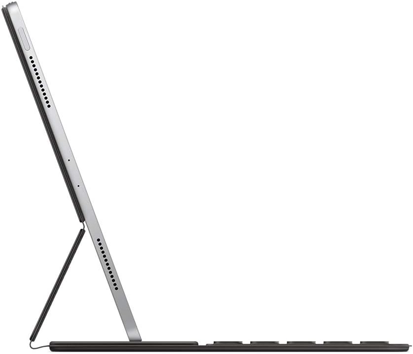 Left. Apple - Apple Ipad AIR4 Smart Keyboard Folio Black MXNK2BZ/A - Black.