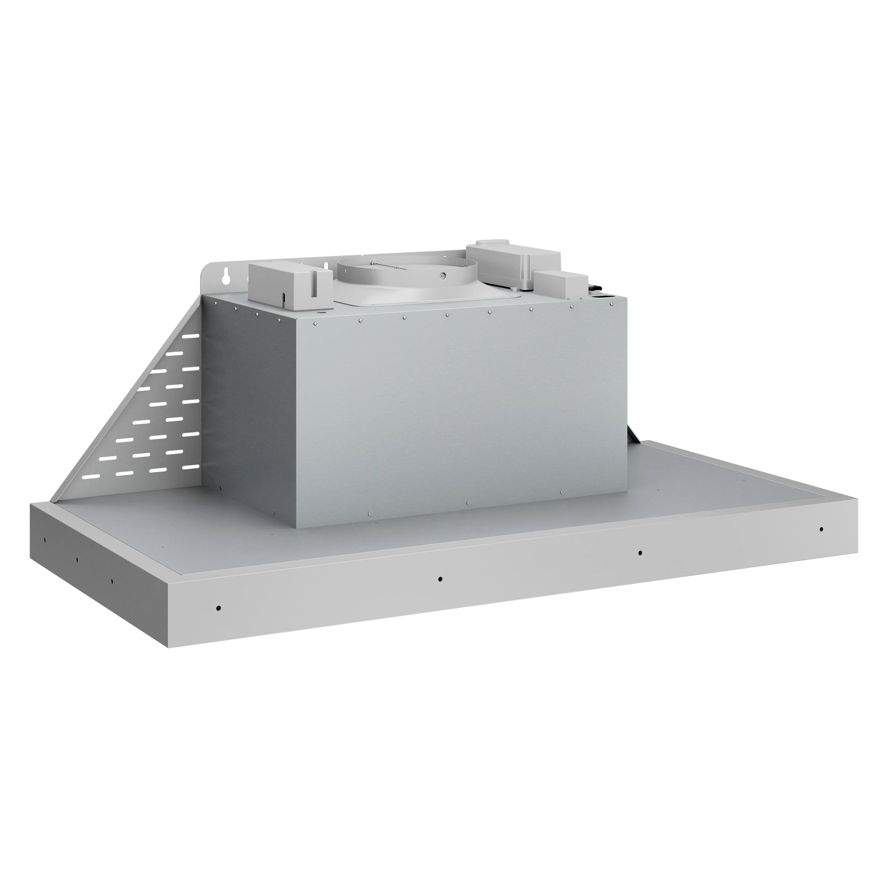 Alt View 2. ZLINE - ZLINE 40 in. DuraMount™ Ducted Wall Mount Range Hood Insert in Stainless Steel - Stainless Steel.