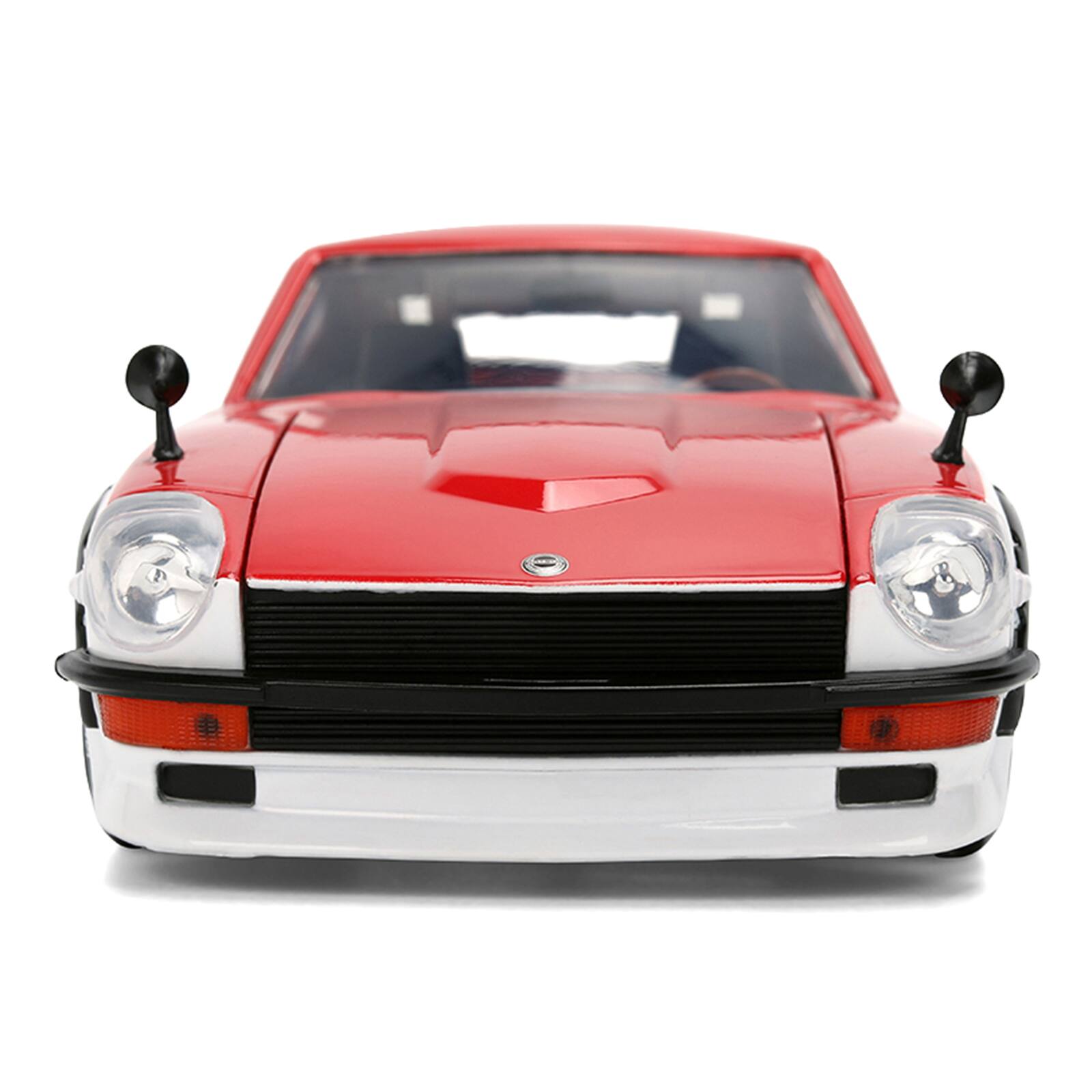 Alt View 5. Jada - 1972 Datsun 240Z Red and White "JDM Tuners" Series 1/24 Diecast Car Model by Jada.