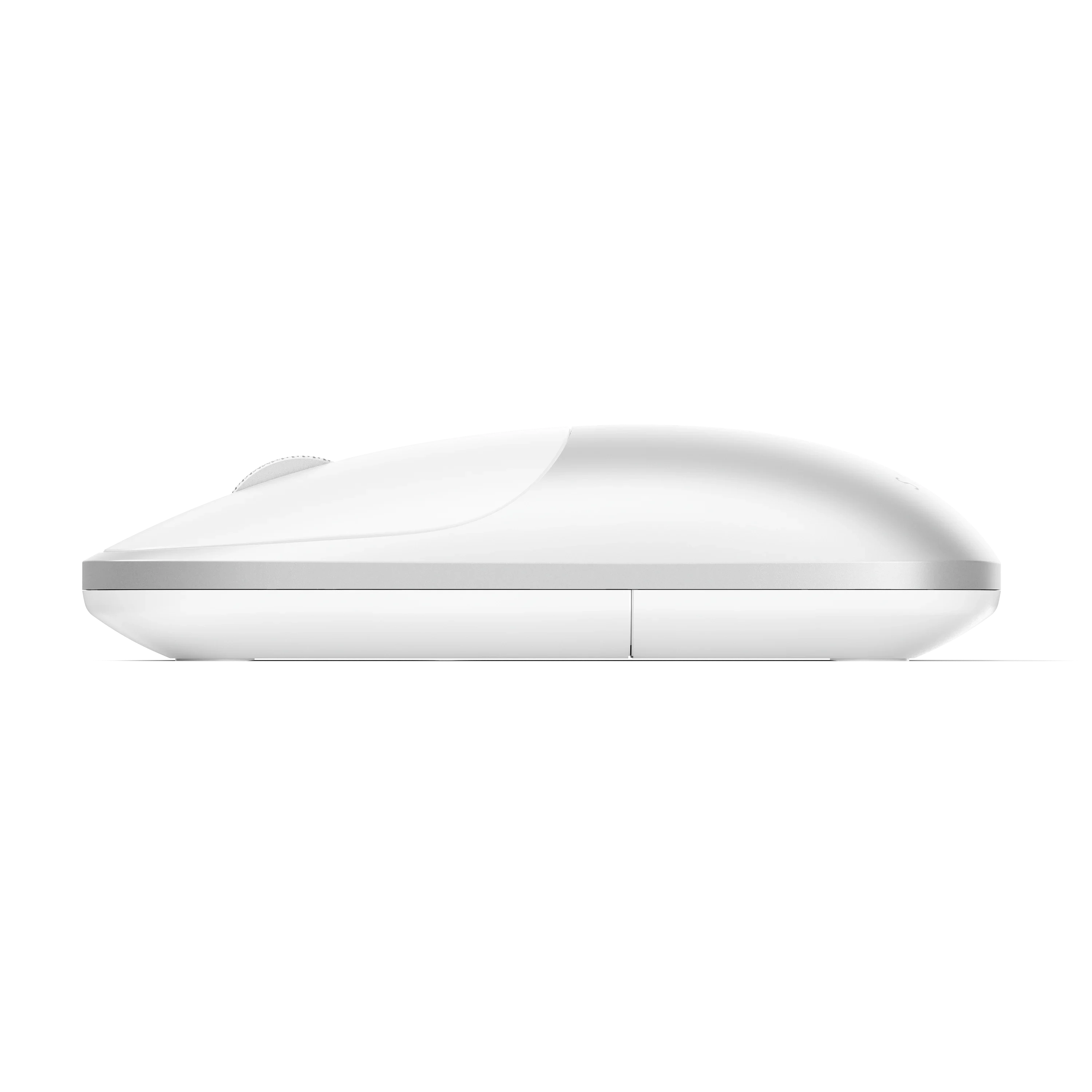 Alt View 7. Satechi - Slim EX Wireless Mouse - Multi-Device Bluetooth & 2.4GHz, Silent Clicks, Aluminum, USB-C Rechargeable - Space Black.