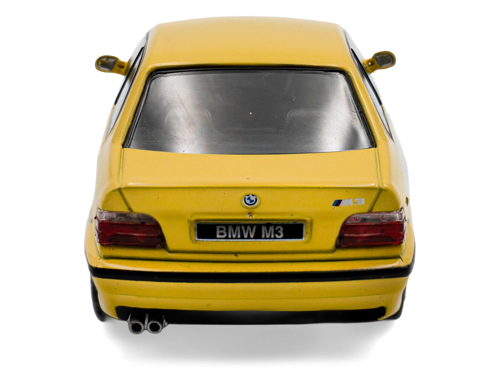 Alt View 1. Solido - 1999 BMW E36 M3 Coupe Dakar Yellow 1/43 Diecast Model Car by Solido - Yellow.
