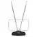 Angle. RCA - RCA Indoor HDTV Antenna 1 pk - Black.