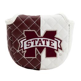 Team Golf - Mississippi State Bulldogs Quilted Mallet Putter Cover - Multicolor