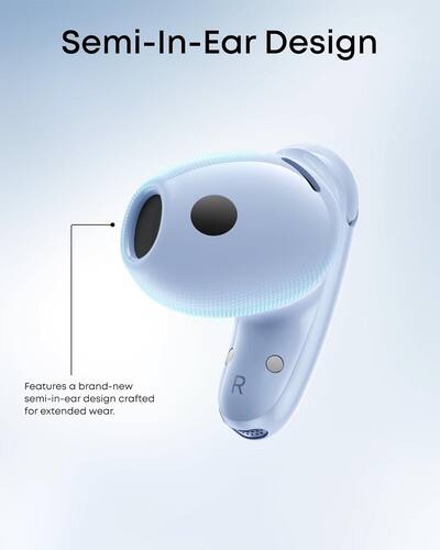 Soundcore by Anker Liberty Buds, Semi in Ear Earbuds, with Real Soundcore by Anker Liberty Buds, Semi in Ear Earbuds, with Real